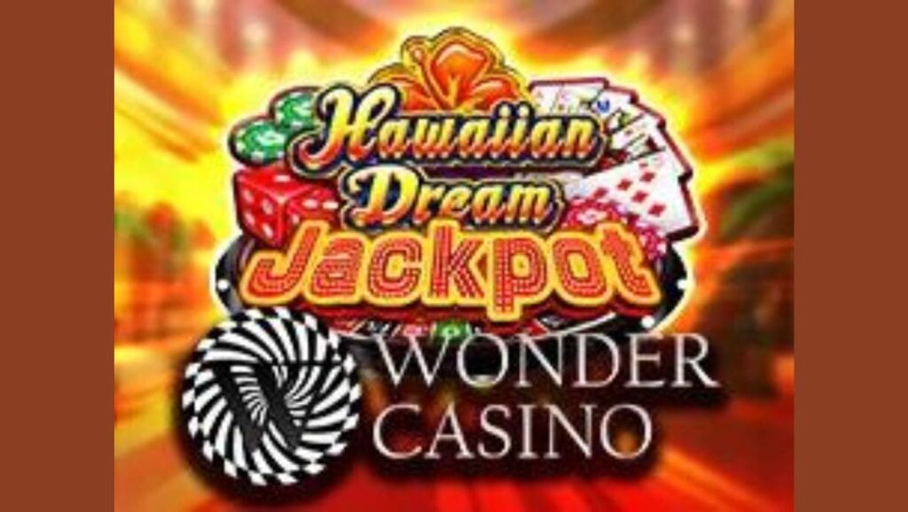 Wondercasino Hawaiian Dream jackpot